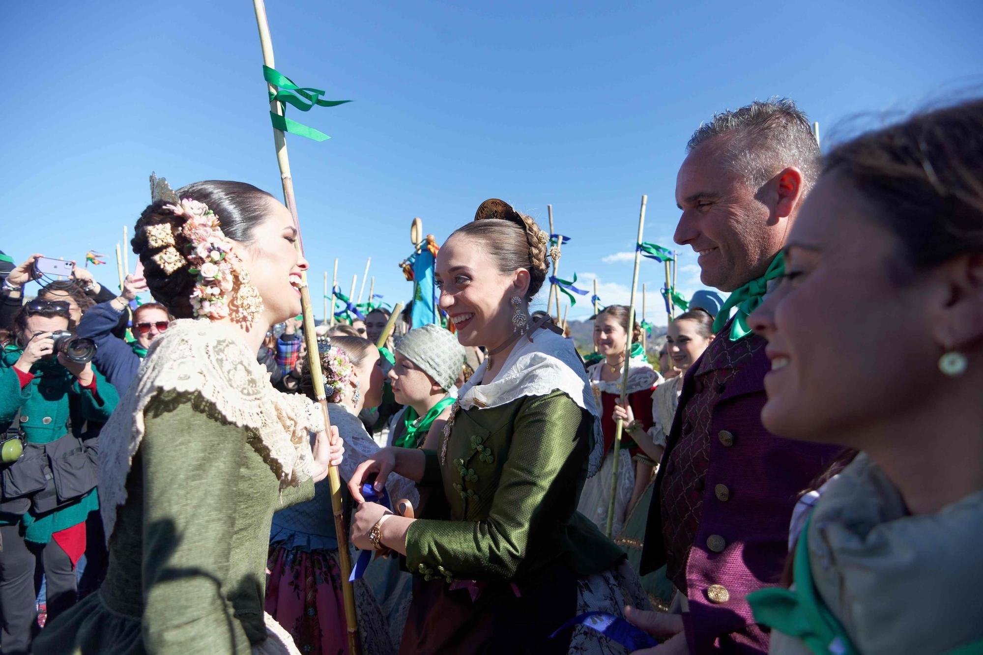 Los castellonenses rememoran sus orígenes con la Romeria