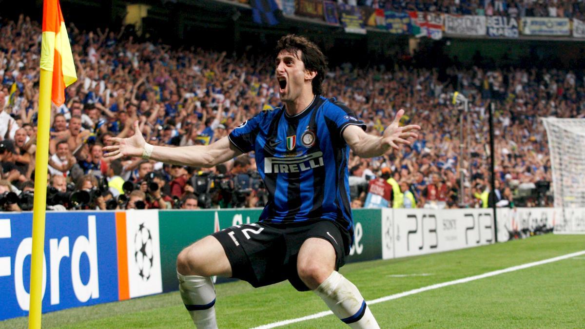 Diego Milito fue el autor de los dos tantos que dieron al Inter su última Champions League