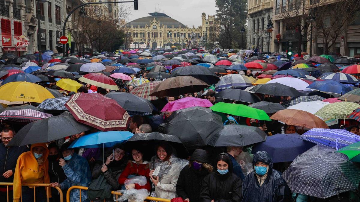 El tiempo en Valencia esta semana seguirá en la misma tónica de paraguas y chubasqueros