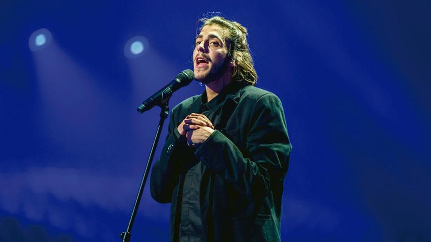 Sobral, en su actuación en Eurovisión.