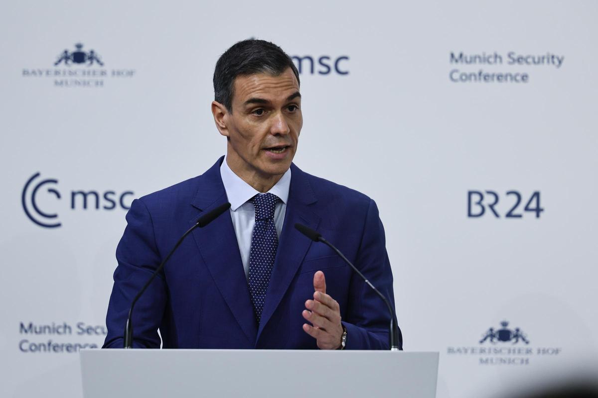 «Humilment, demano a les grans potències que aturin el rearmament nuclear», va dir el president del Govern espanyol, Pedro Sánchez, davant una Conferència de Seguretat de Múnic (MSC)