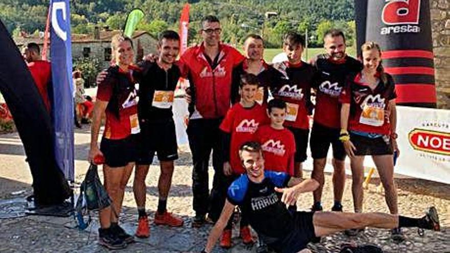 L&#039;equip bagenc del Monistrol Running-Air Bages