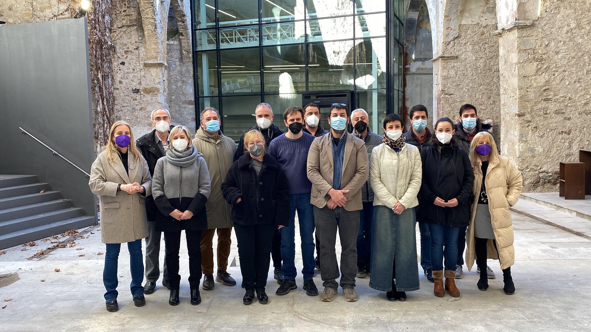 Així avancen les obres de la Biblioteca de la Seu d'Urgell