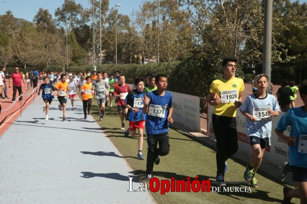 Final Cross Escolar de Lorca . Alevín masculino