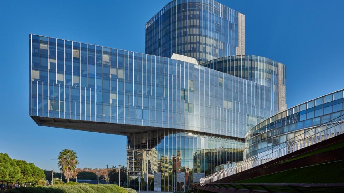 Exterior de la Torre Marenostrum, en Barcelona