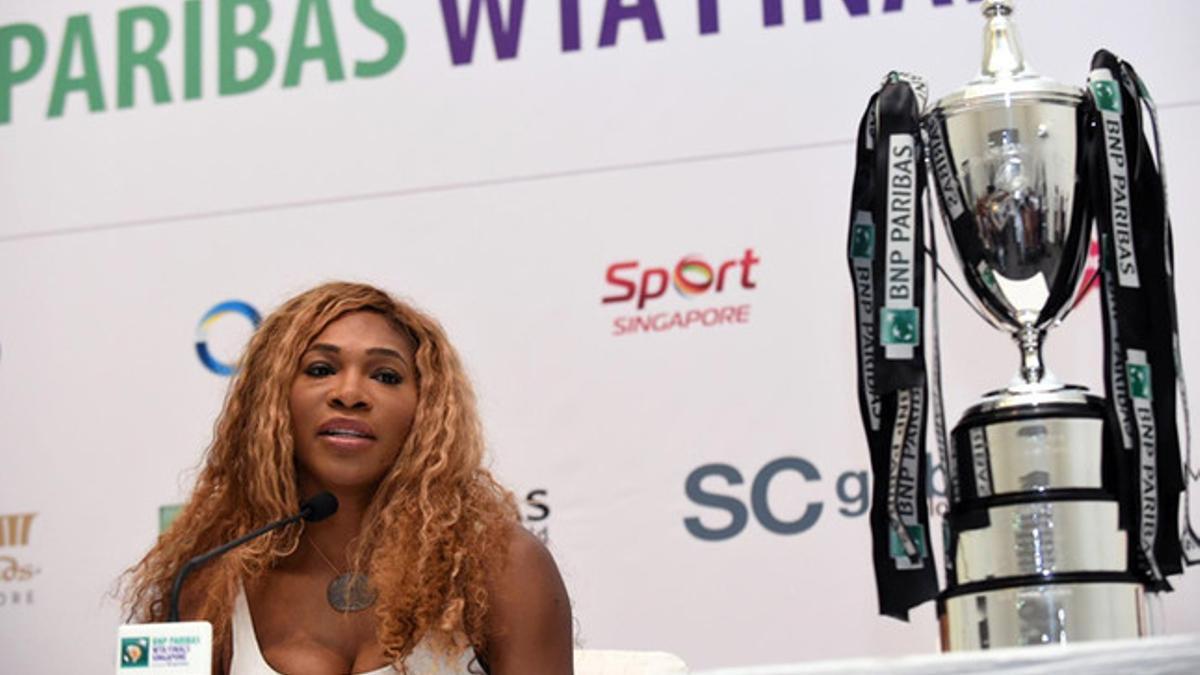 Serena Williams impuso su poderío en Singapur
