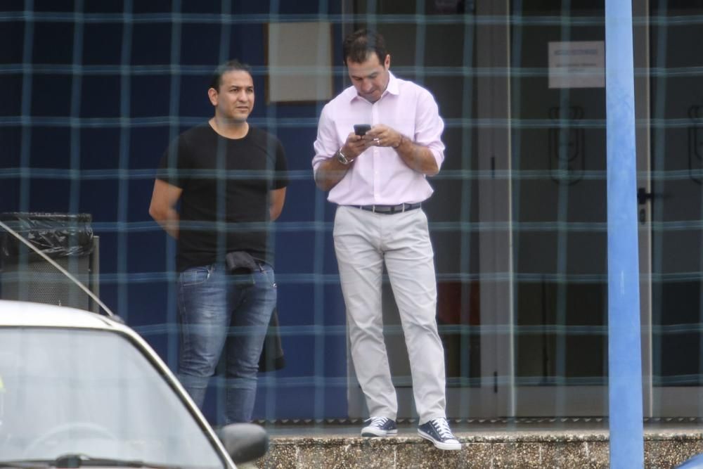 Entrenamiento del Real Oviedo, viernes