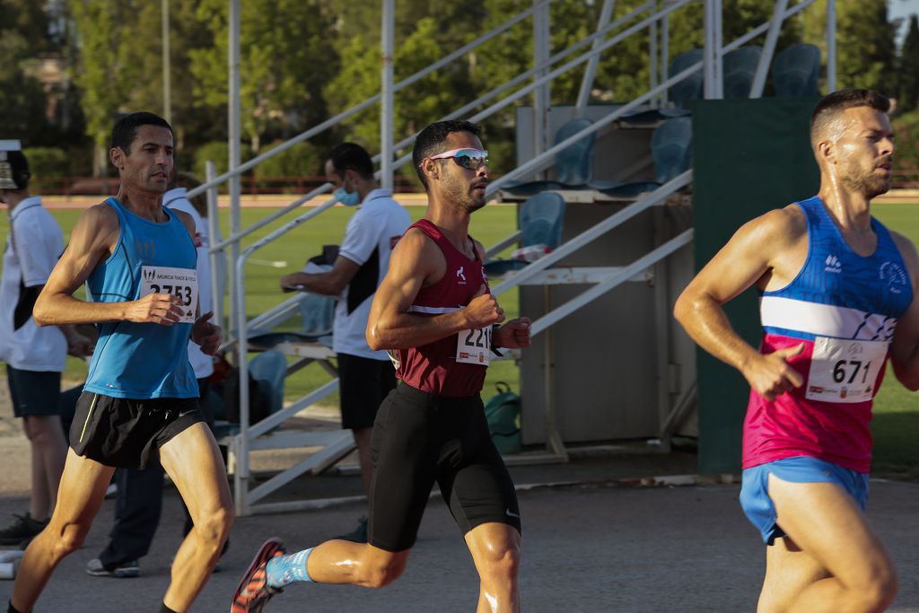 Campeonato regional de atletismo. Primera jornada