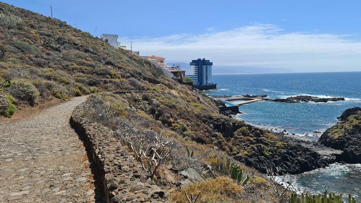 La zona costera de Tacoronte entre El Pris y Mesa del Mar