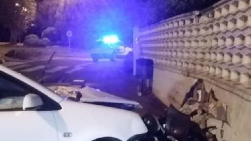 Segundo accidente registrado de madrugada en dos días en Oleiros, éste con heridos