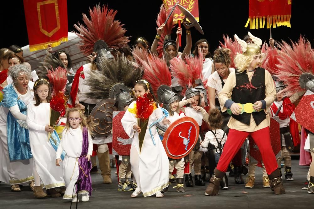 Desfile infantil en el Carnaval de Gijón