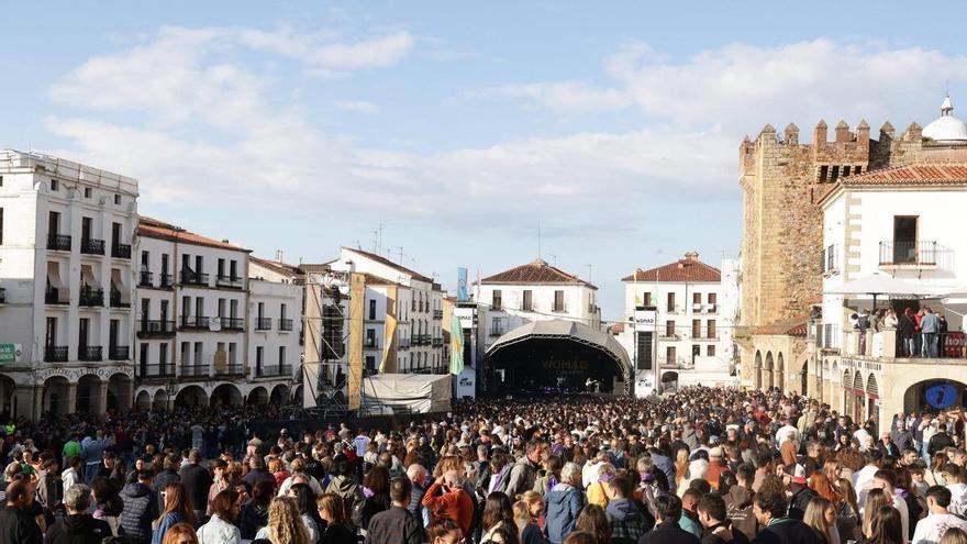 Womad dispara la ocupación de apartamentos turísticos en Cáceres: 