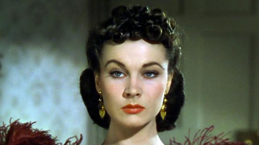 La actriz Vivien Leigh.