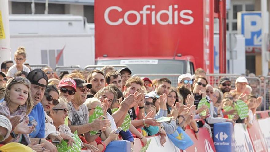 Una de las últimas llegada de esta Vuelta a España