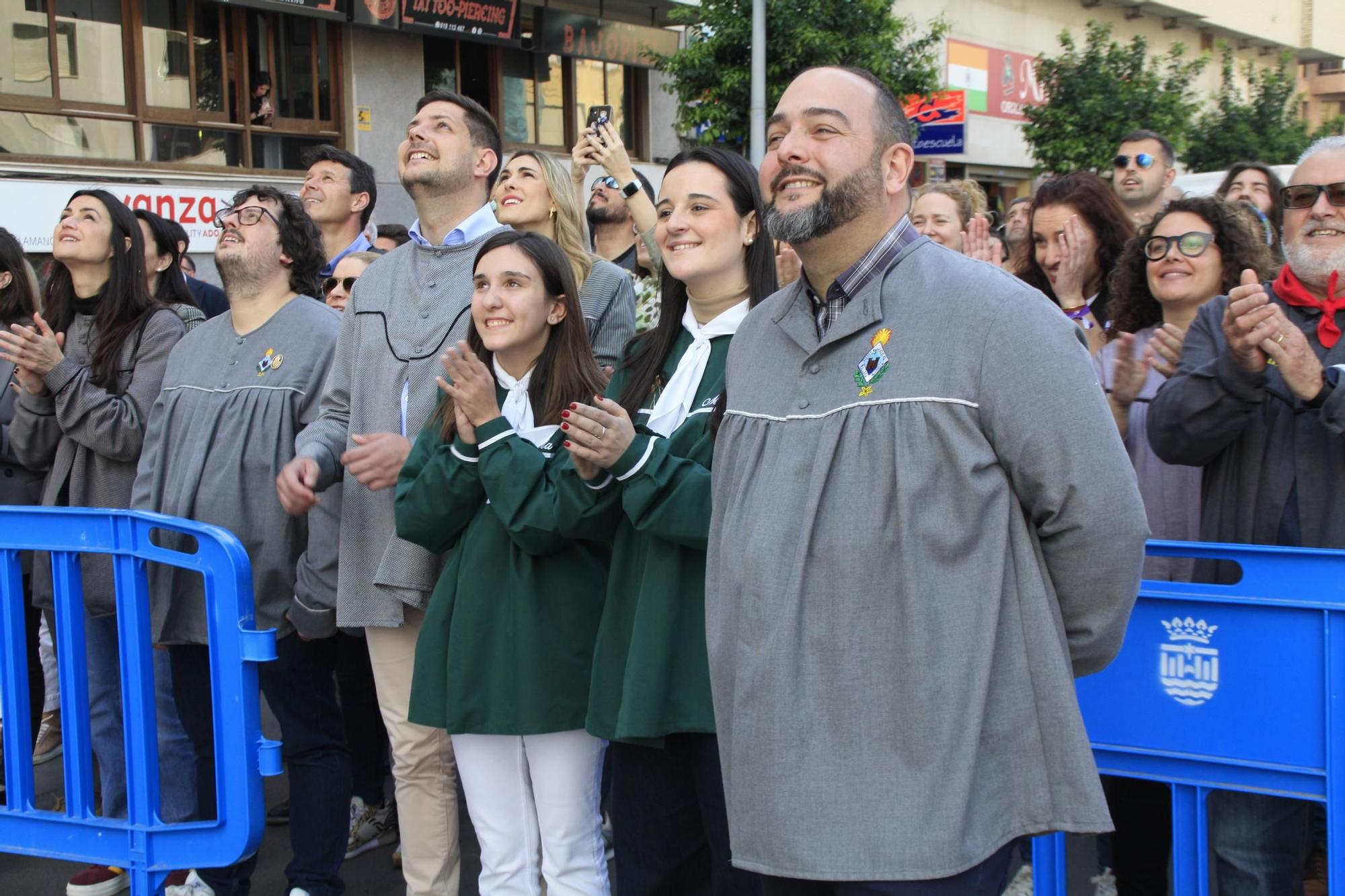 Las imágenes de la "mascletà" del 15 de marzo en Gandia