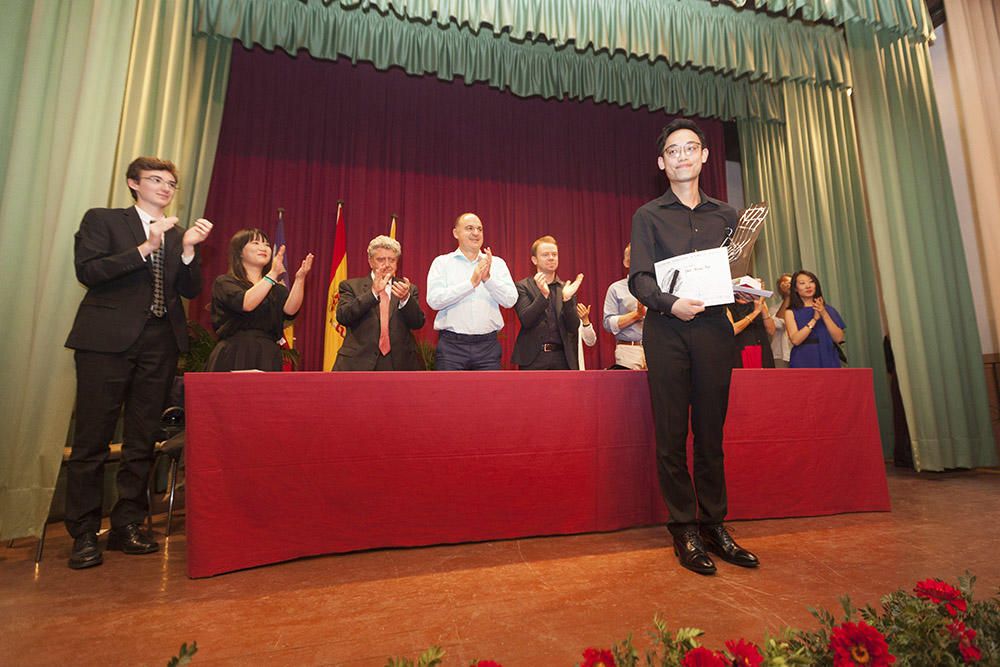 Shih-Hsien Yeh gana el concurso de piano de Sant Carles.