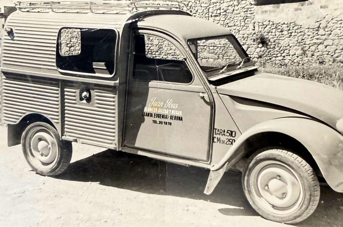 Un dels primers vehicles que va tenir l’empresa.