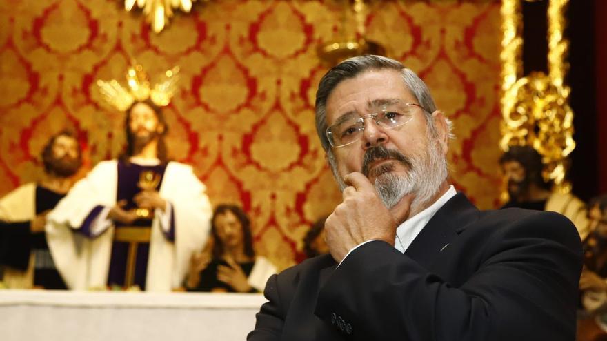 Francisco Román, pregonero de la Semana Santa de Córdoba 2023. | A.J.GONZÁLEZ
