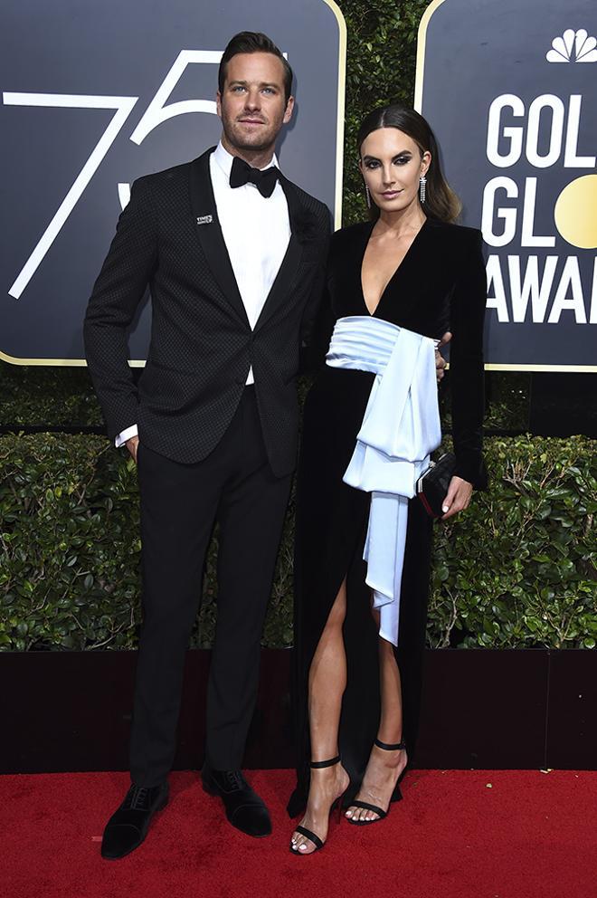 Armie Hammer y su mujer, Elizabeth Chambers