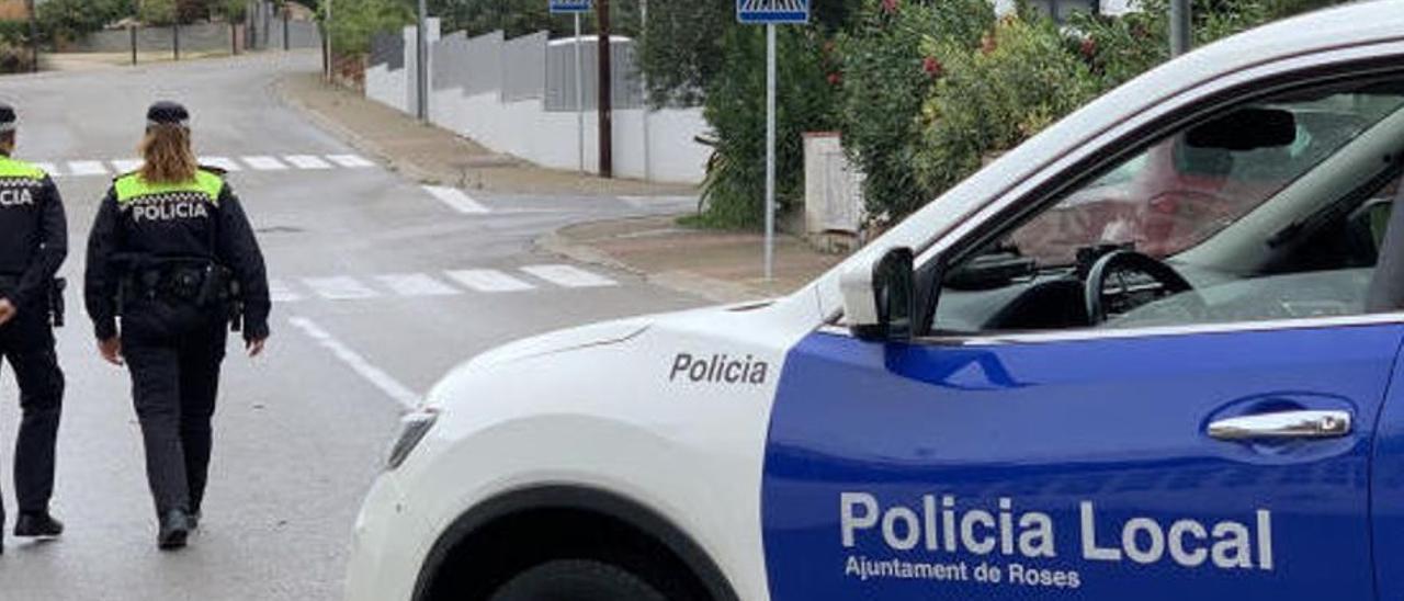 Una imatge d&#039;arxiu de la Policia Local de Roses.