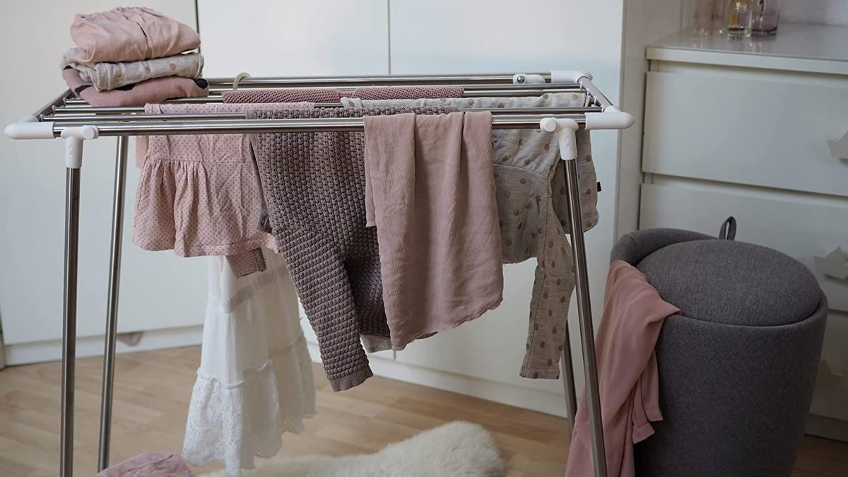 Invento en Lidl para secar mucha ropa ocupando el mínimo espacio