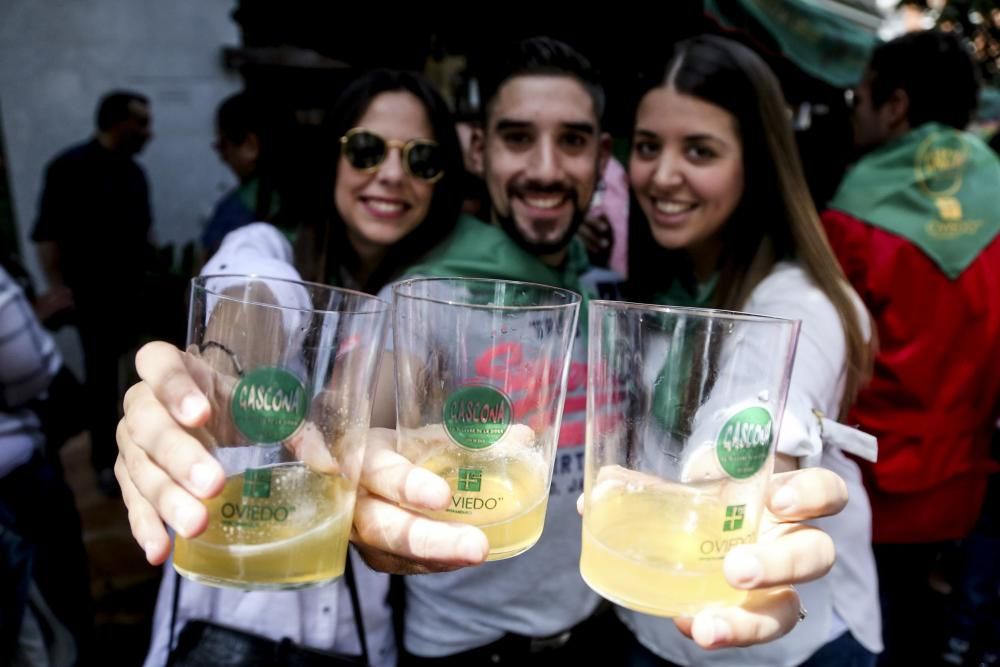 Preba de la sidra en Gascona