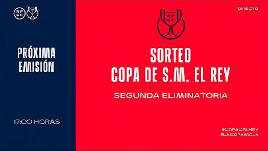 🚨DIRECTO🚨 Sorteo de la segunda eliminatoria del Campeonato de España Copa de S.M. El Rey 2022-23.