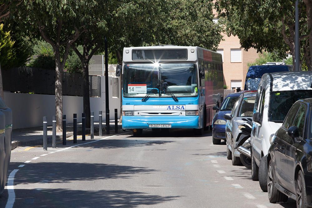 El bus vuelve al ambulatorio de es Viver.