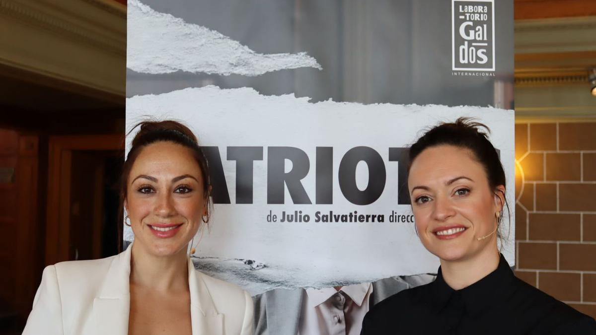 De izquierda a derecha, Saray Castro y Marta Viera, protagonistas de ‘Patriotas’. | | LP/DLP