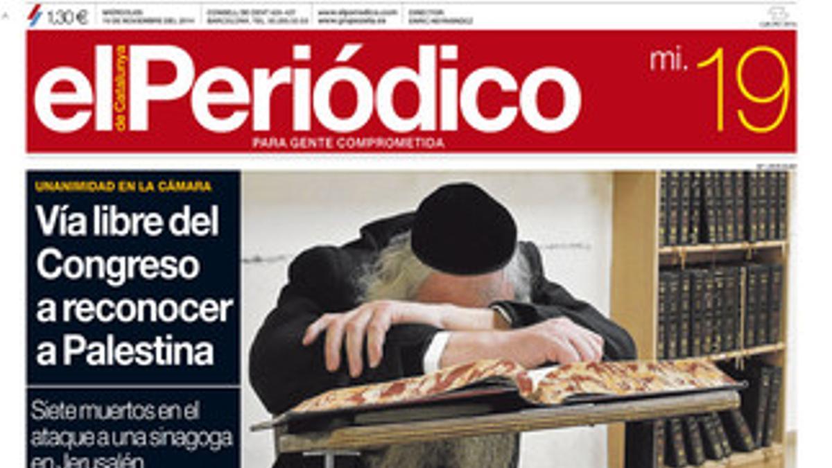 Portada de la edición del 19 de noviembre.