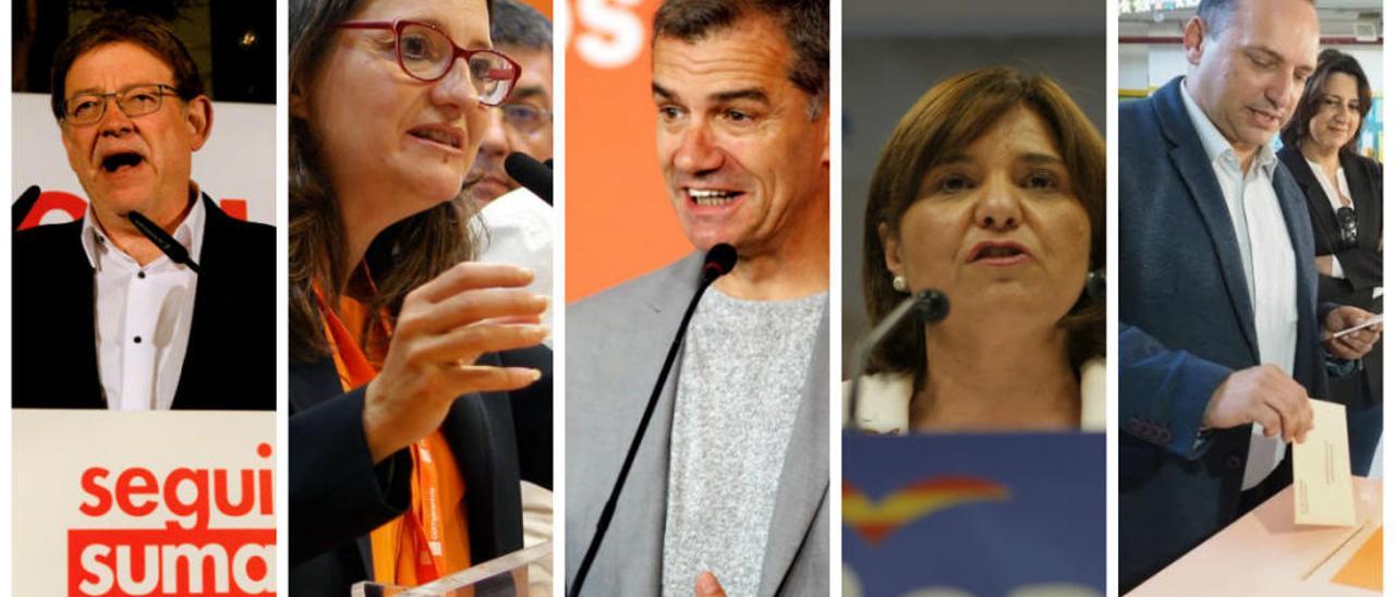 Los candidatos se estrellan en sus municipios