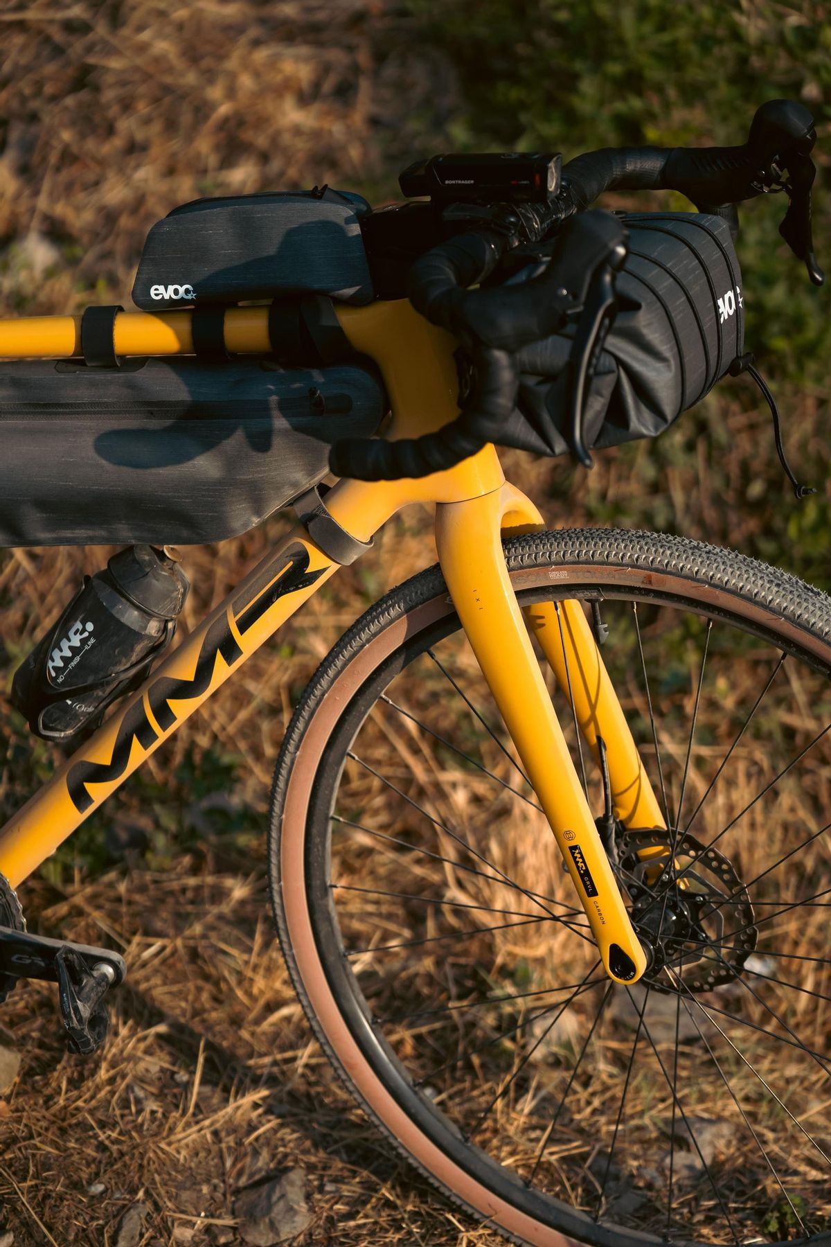 Detalle de una de las bicicletas.
