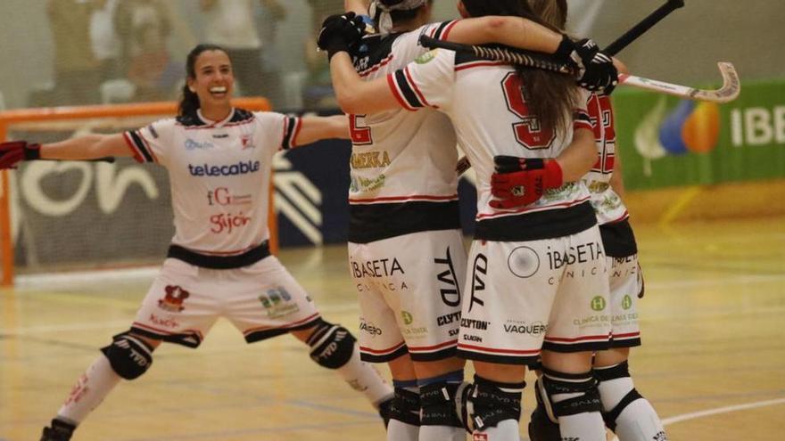 El Telecable Gijón da el primer paso hacia el título de OK Liga Iberdrola al ganar 2-1 al Palau