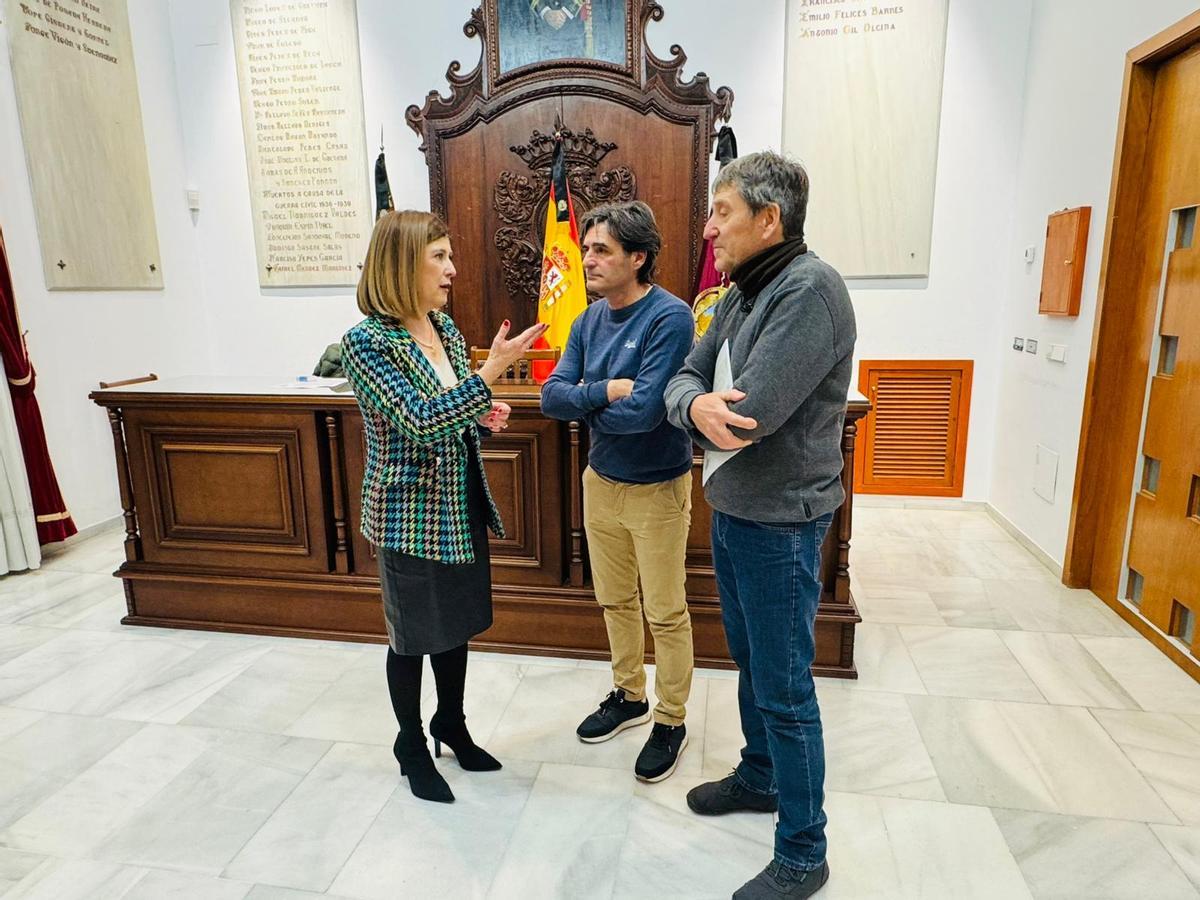 La presentación se llevaba a cabo en la Sala de Cabildos del Ayuntamiento.