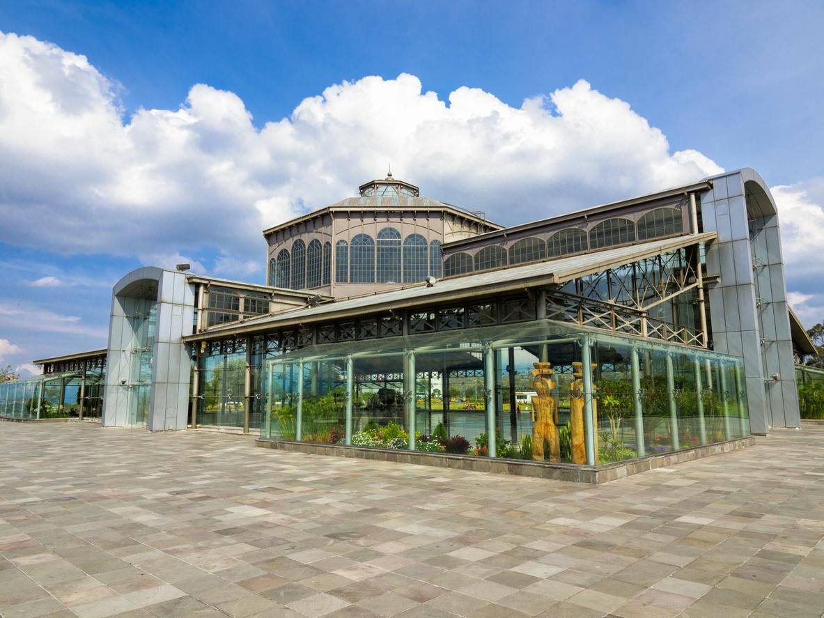 El Palacio de Cristal, donde está el Centro Cultural Itchimbía
