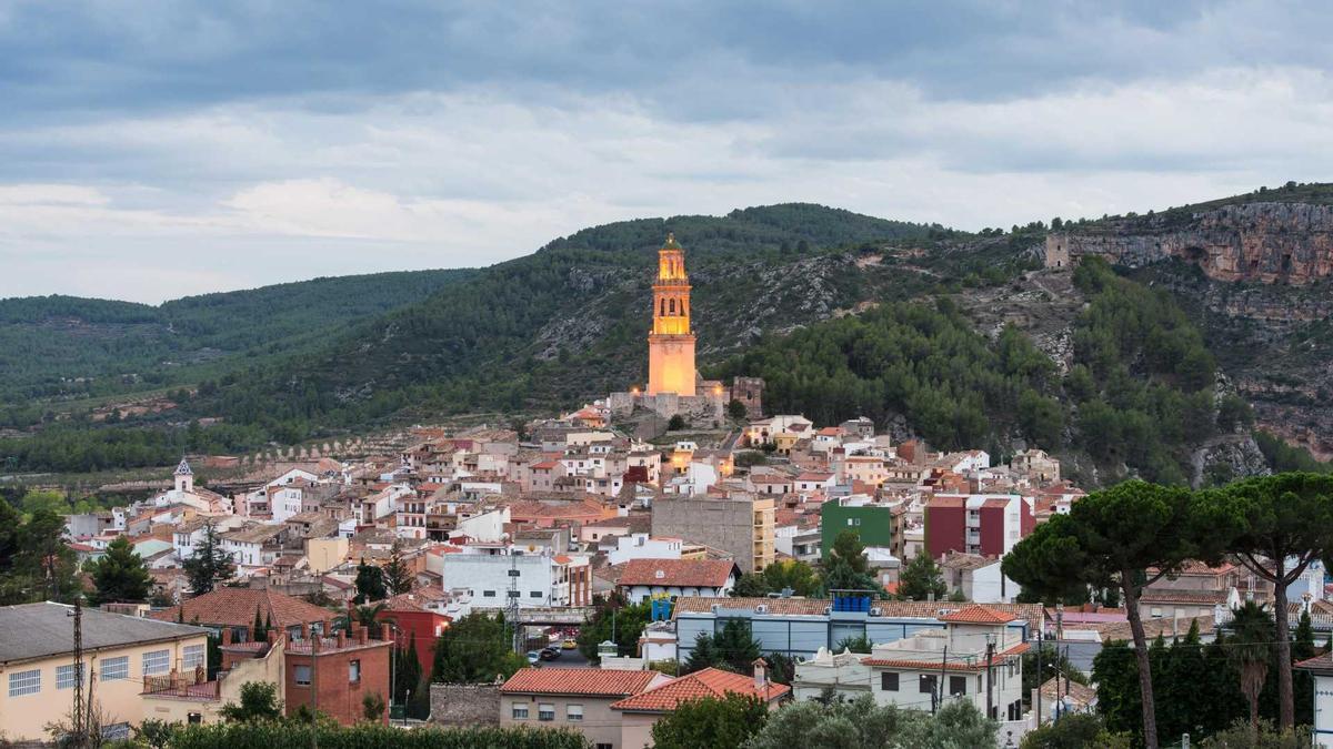 Panorámica de Jérica, en el Alto Palancia.