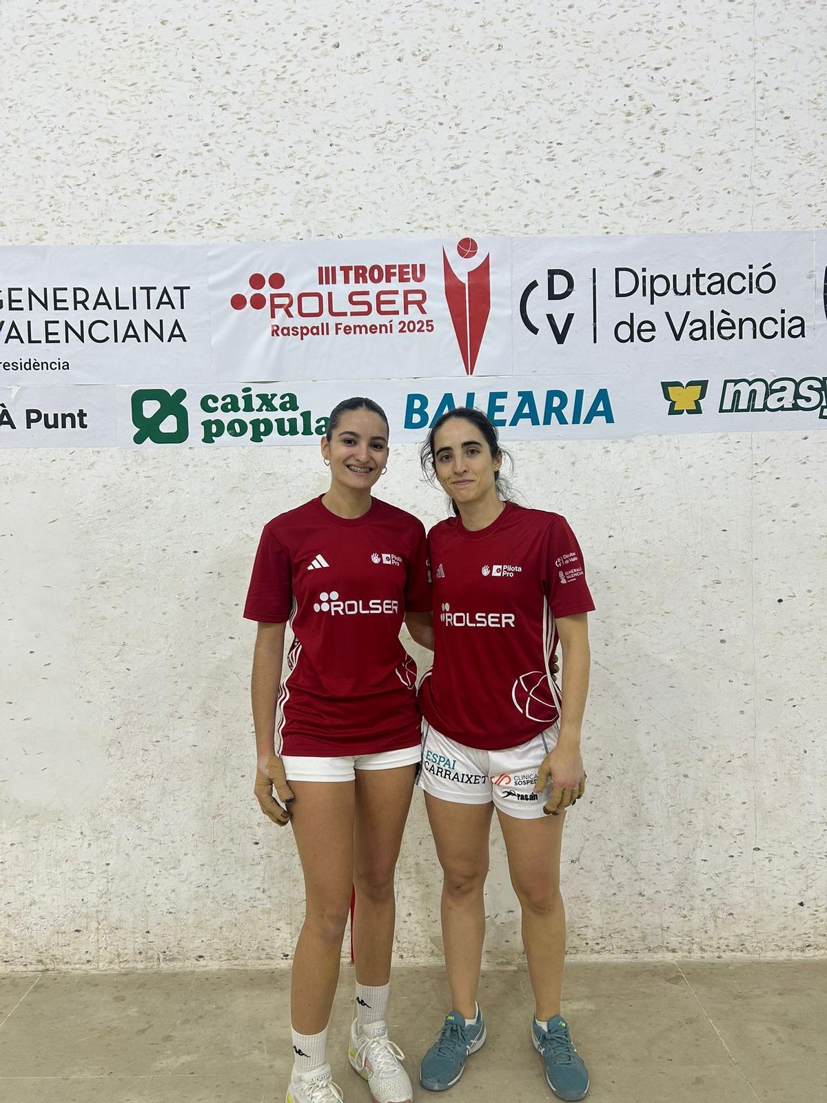 Júlia i Victoria superaren les semifinals amb molta autoritat.