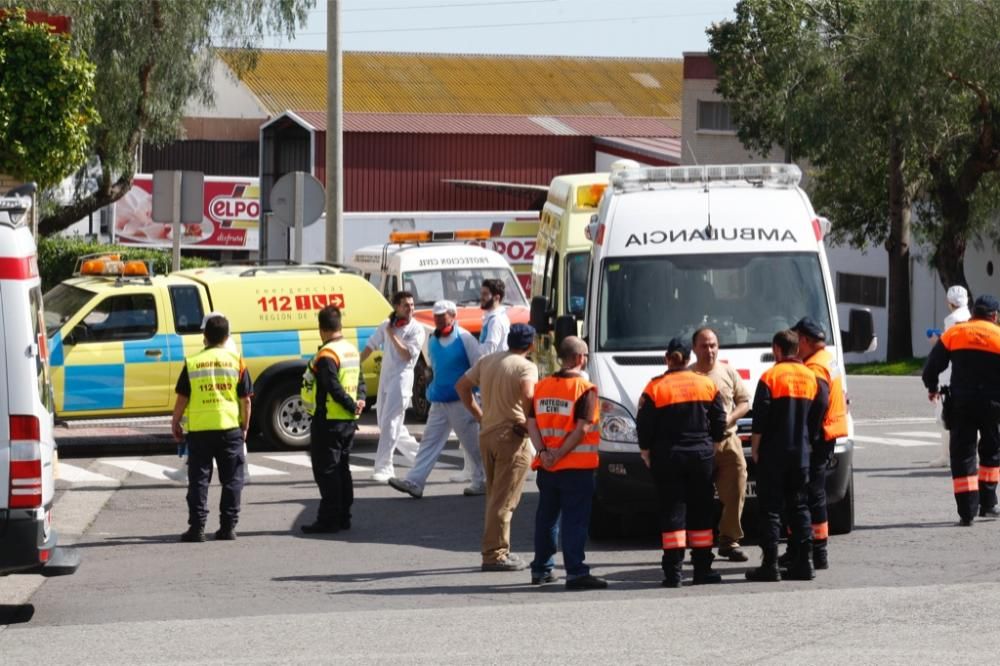 Incendio en ElPozo Alimentación