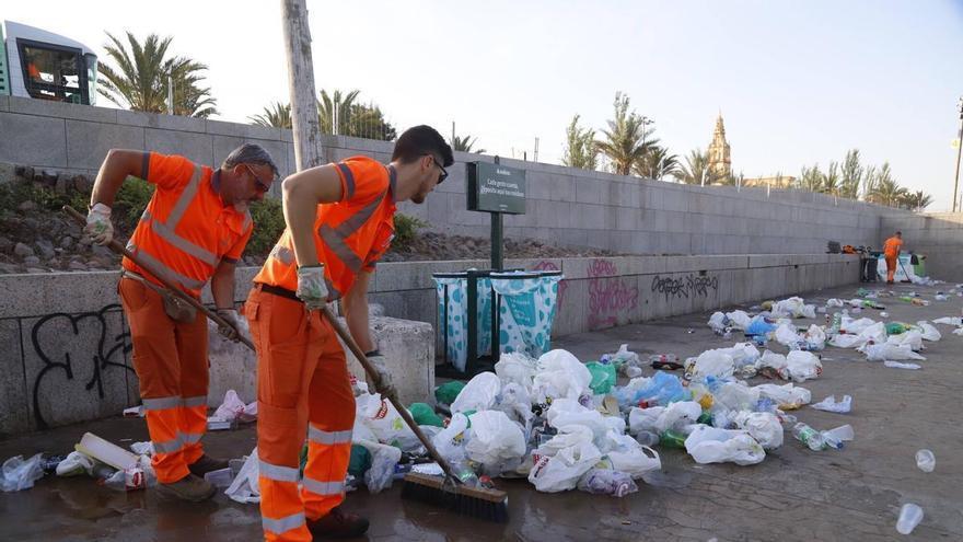El desmontaje de la Feria 2026, en imágenes