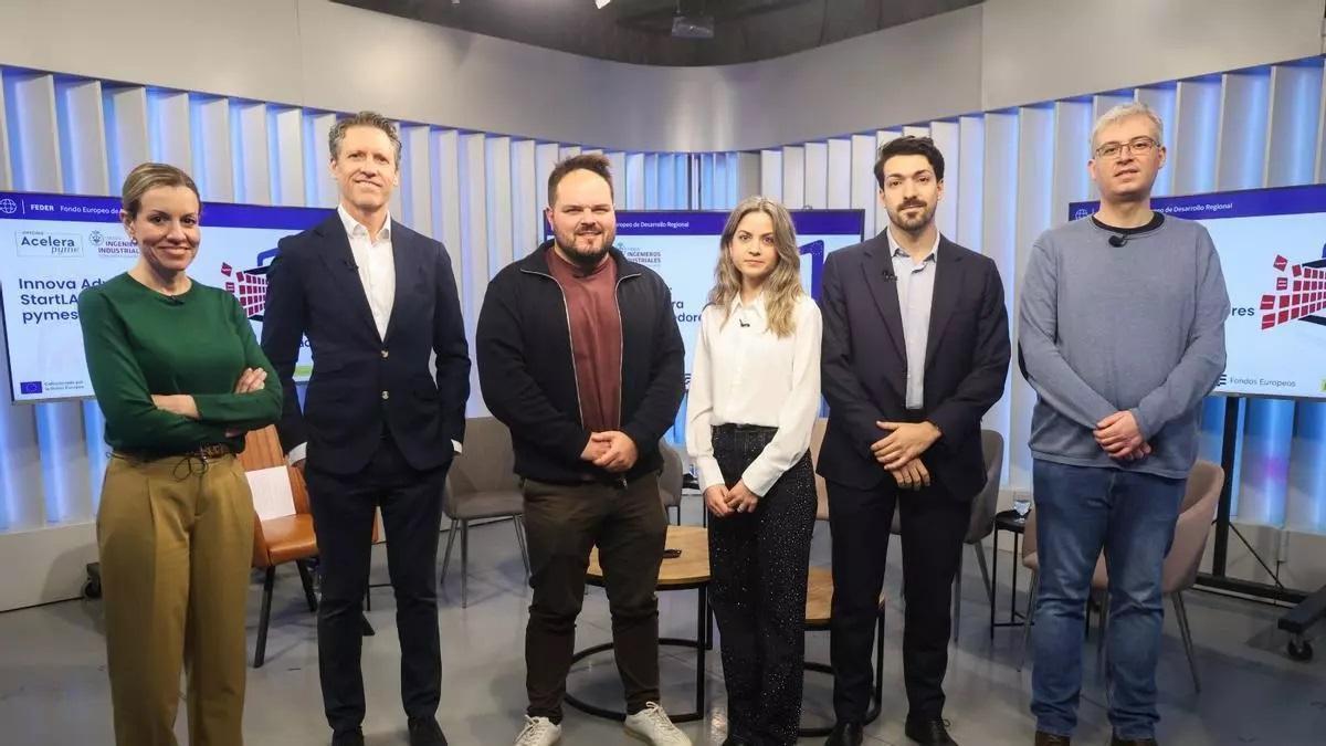 Silvia Tomás, Roberto Milán, Juan José García Milla, María Blasco, David Carrillera y Sergio Esparcia.