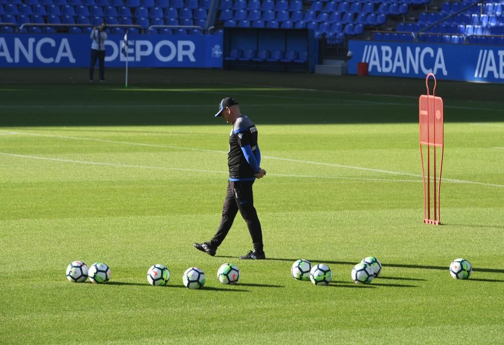 Última sesión antes de medirse al Eibar