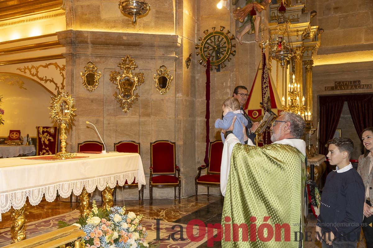 Presentación a la Vera Cruz de Caravaca de los niños nacidos en 2023