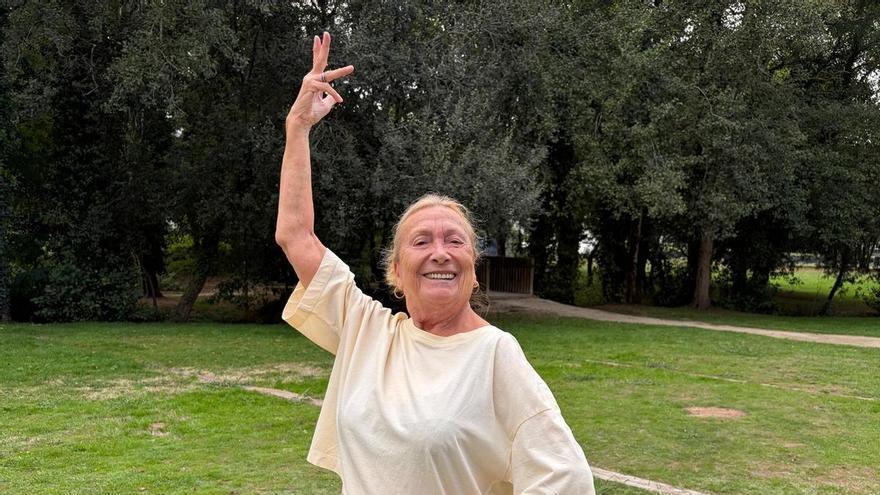 Julia Robles, el flamenco que llegó a Bertamiráns desde los grandes escenarios