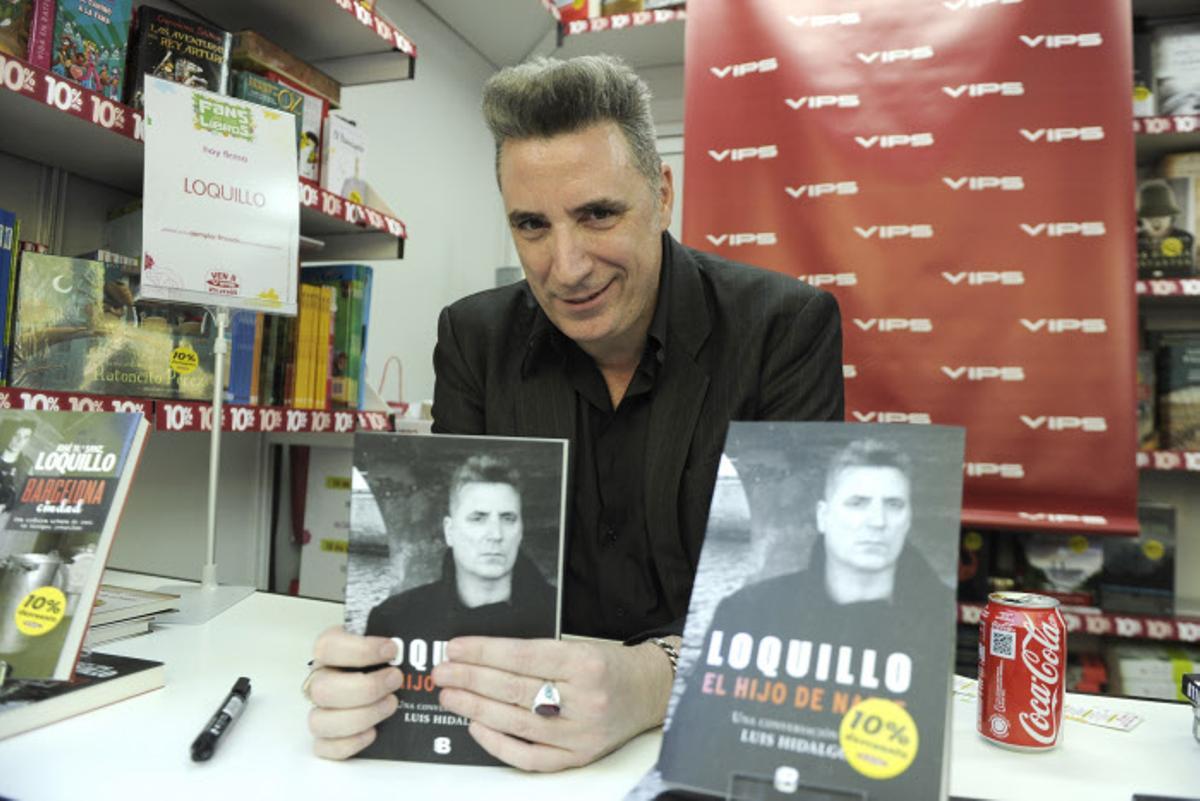 Loquillo durante la promoción de su libro 'Hijo de nadie' en 2013.