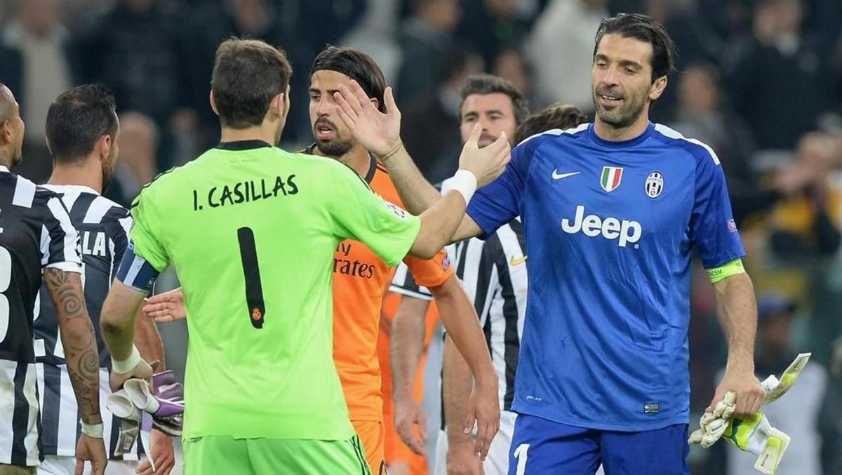 Buffon y Casillas