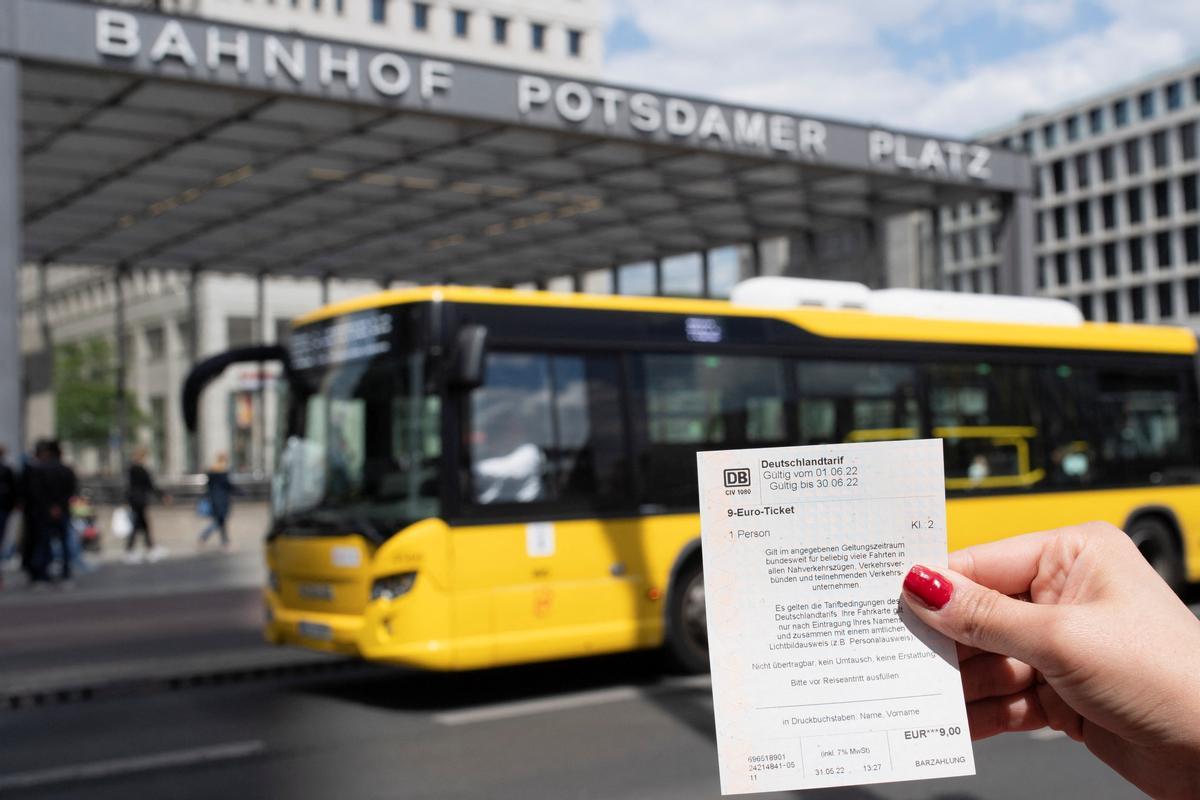 Creuar Alemanya en transport públic per només 9 euros al mes