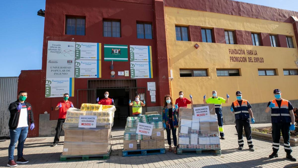 Spar Gran Canaria donates 200,000 kilos of food in 2020 through NGOs Spar Gran Canaria donates 200,000 kilos of food in 2020 through NGOs