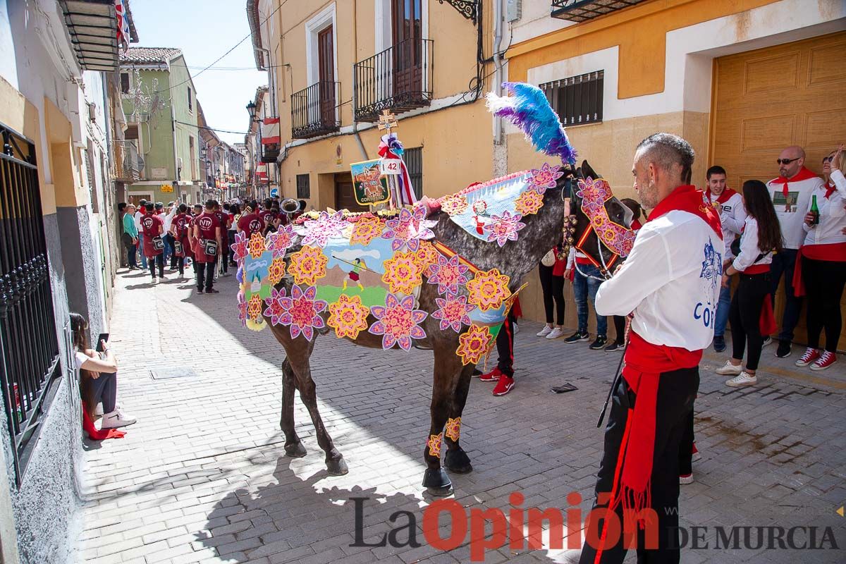 Recorrido Caballos del Vino día dos de mayo en Caravaca