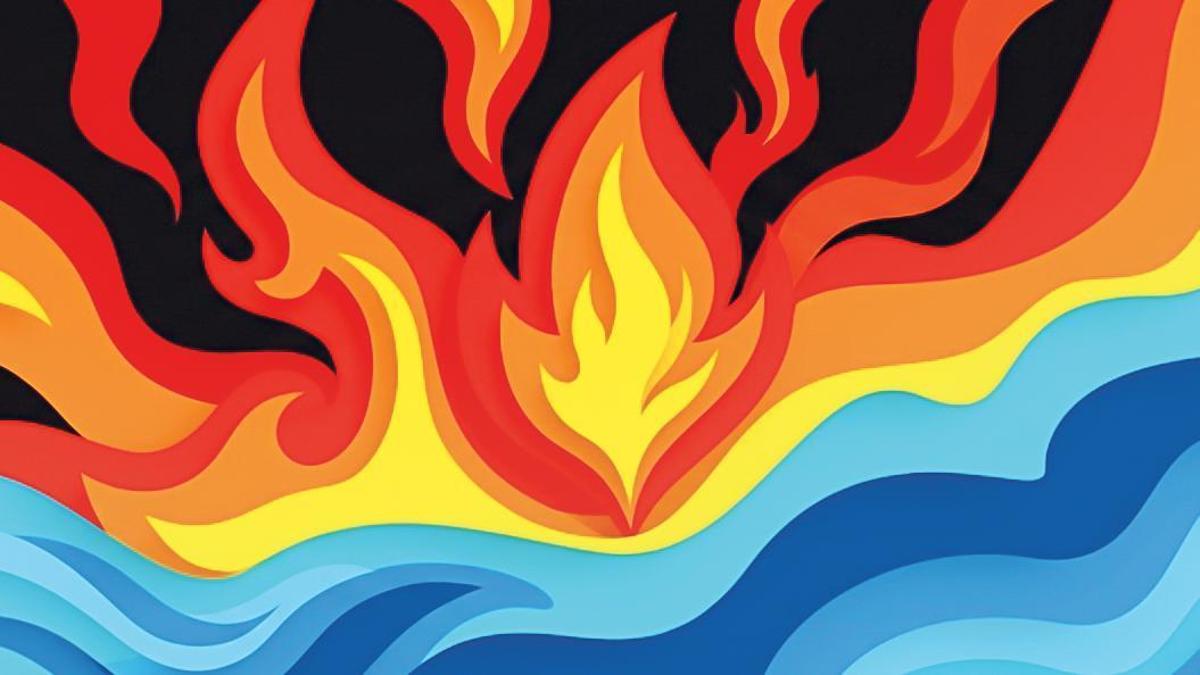 Incendios y agua.