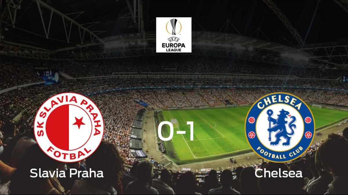 El Chelsea se adelanta después de ganar 0-1 al Slavia Praha en el partido de ida de la Europa League